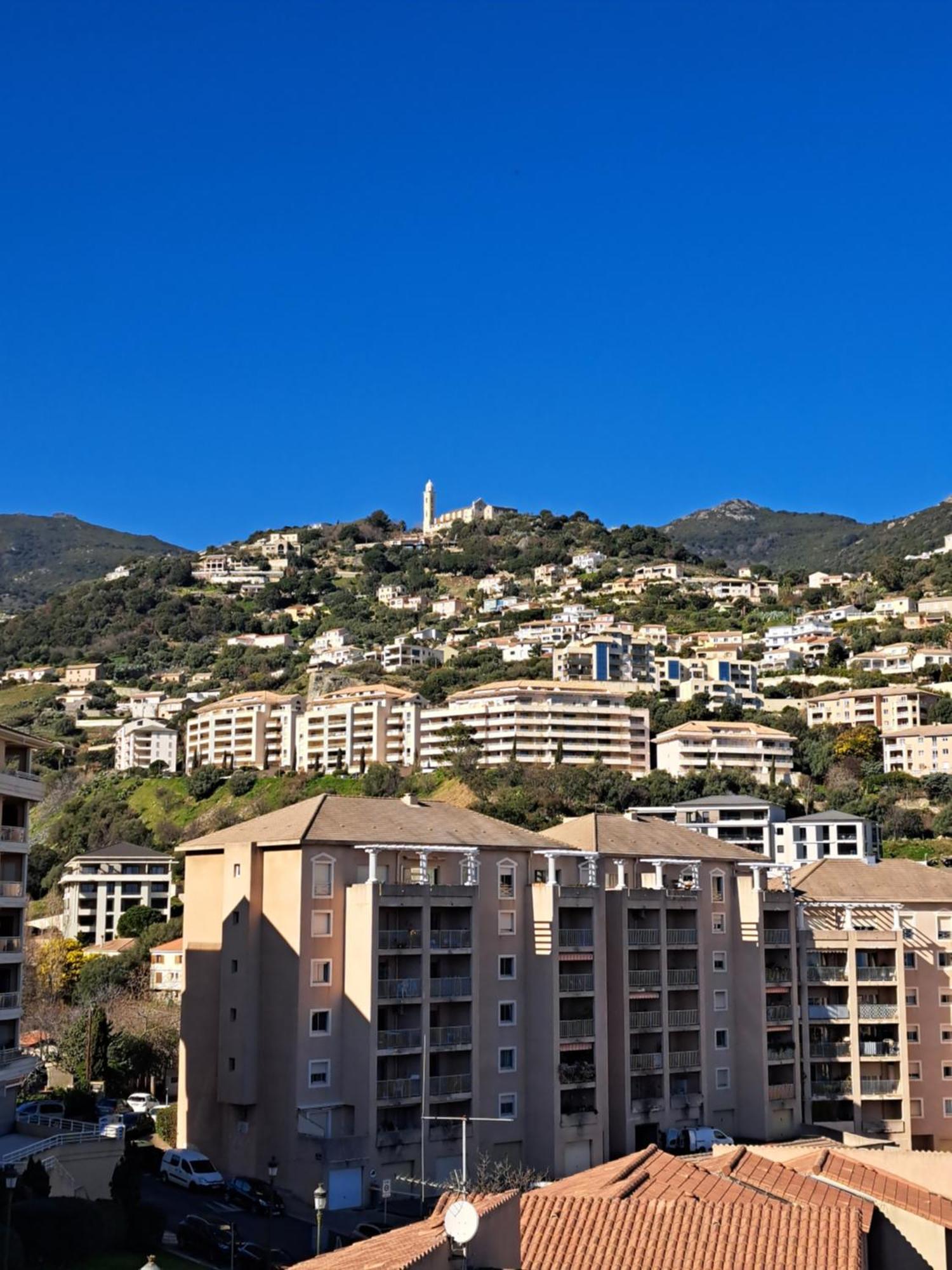 Grand T2 Proche Centre Ville, Vue Mer Et Montagne Bastia (Corsica) Exterior foto