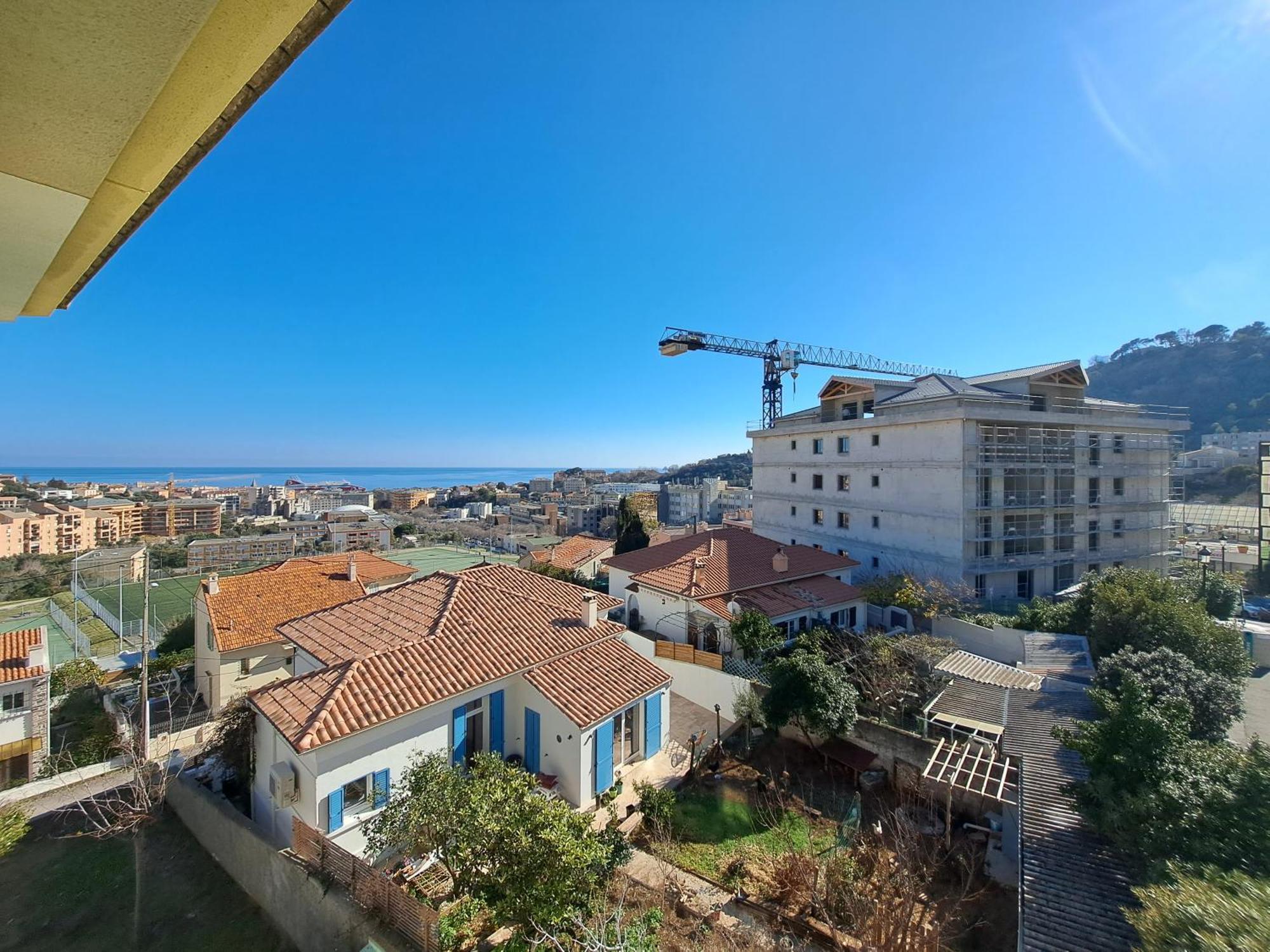 Grand T2 Proche Centre Ville, Vue Mer Et Montagne Bastia (Corsica) Exterior foto