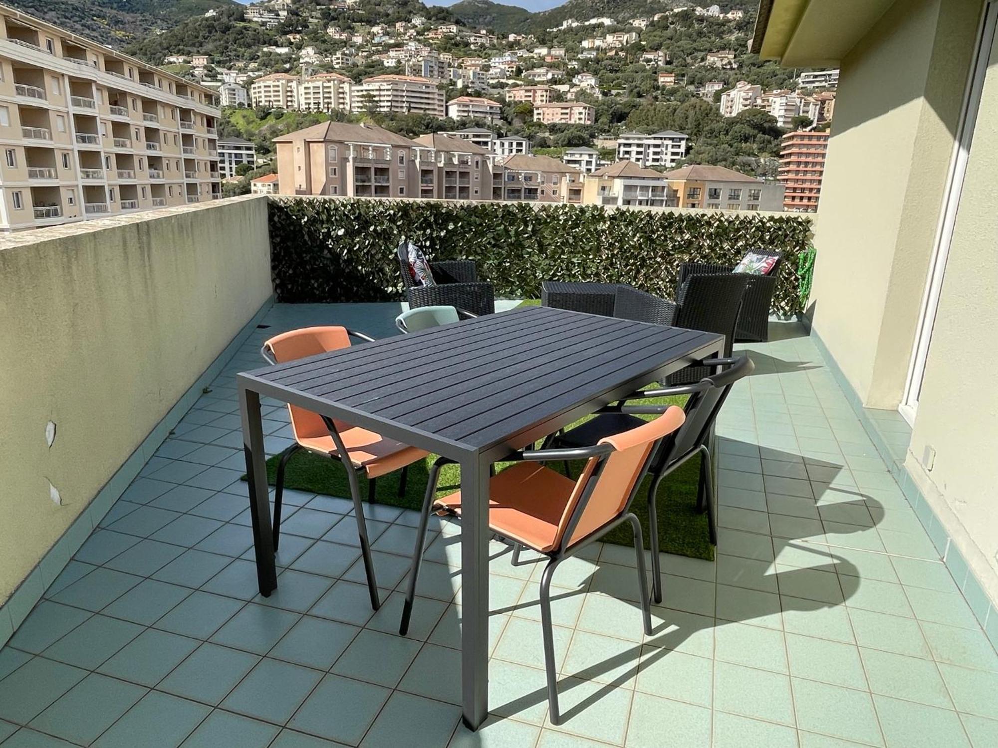 Grand T2 Proche Centre Ville, Vue Mer Et Montagne Bastia (Corsica) Exterior foto